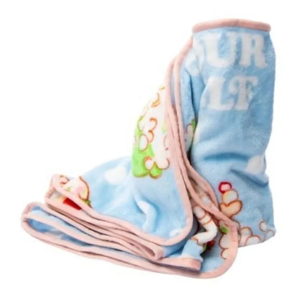 Strawberry Shortcake Throw Travel Blanket Soft Touch Treat Yourself 40inx50in ne